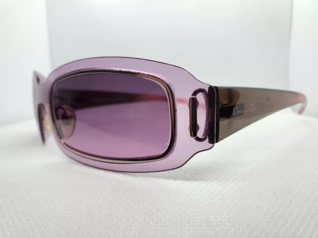 CHRISTIAN DIOR – WORKING GIRL 82H Purple Silver Vintage Sunglasses 51-23-130 3