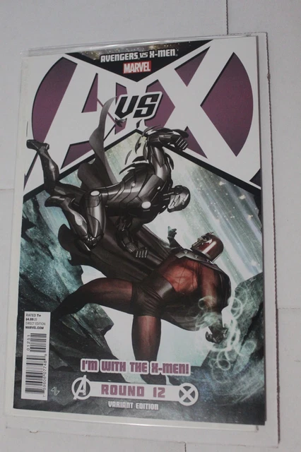 Avengers vs X-Men #12 Partial Sketch Team X Variant Adi Granov NM Marvel 2012