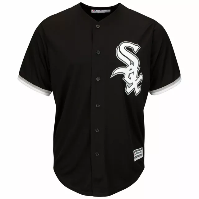 MLB Chicago White Sox Baseball Trikot Cool base Majestic Jersey schwarz Road