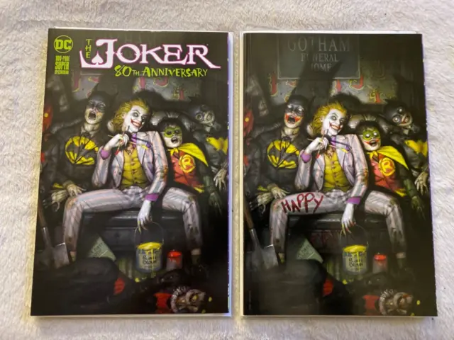 The Joker 80Th Anniversary Ryan Brown 2-Book Set Dc 100-Page Super Spectacular