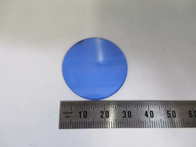 BLUE GLASS FILTER for BAUSCH LOMB MICROSCOPE PART AS PICTURED R6-A-52