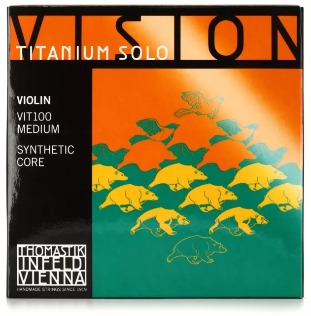 Thomastik-Infeld VIT100 Vision Titanium Solo Violin String Set