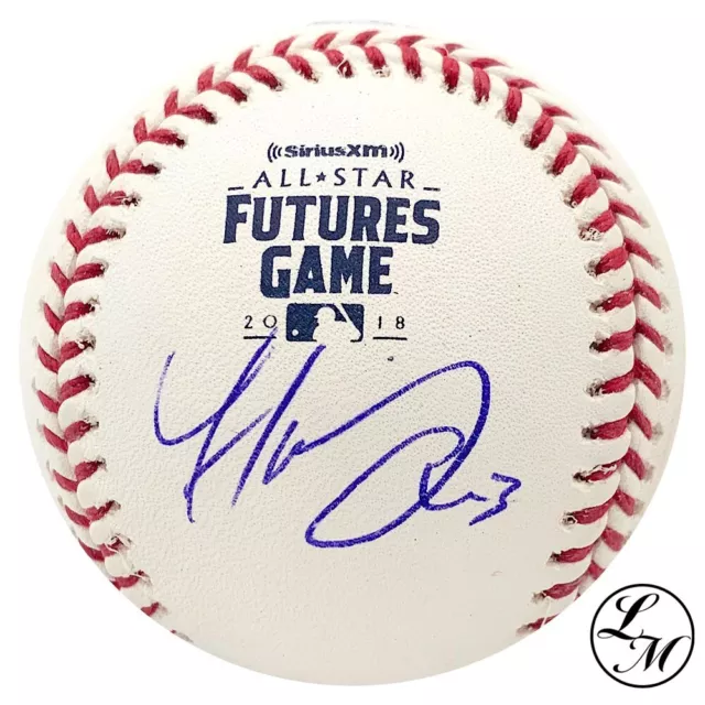 Hunter Greene Autographed 2018 Futures Game Baseball Cincinnati Reds COA