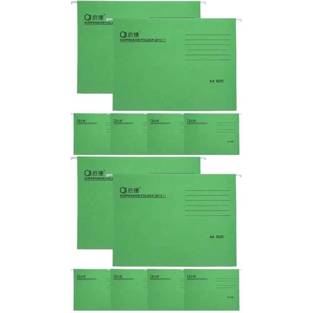12 Pcs Office File Folders Hanging Portable File Folders Hanging Office File