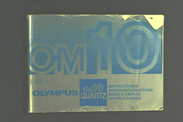 Olympus OM 10 Quartz Bedienungsanleitung
