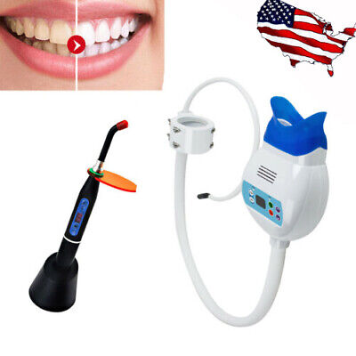 Lámpara de blanqueamiento dental U luz fría acelerador de blanqueamiento + luz de curado CE