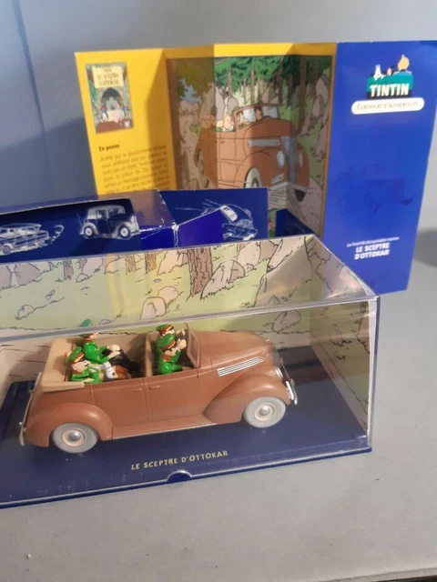 HACHETTE - VOITURE Tintin 1/24 + Fascicule - N°15 EUR 55,00