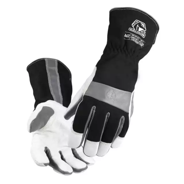 Black Stallion A62 ARC and Cut Resistant Cowhide FR Cotton Utility Glove X-Large