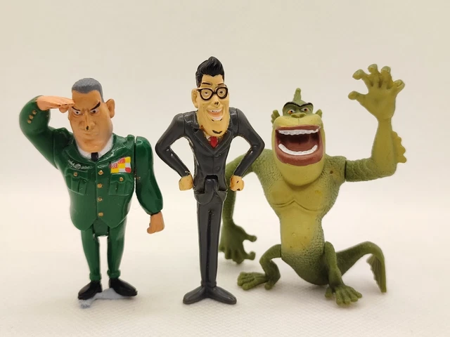3X MONSTERS VS Aliens Figure- General W.R Monger Missing Link President  Hathaway 10.79 - PicClick UK