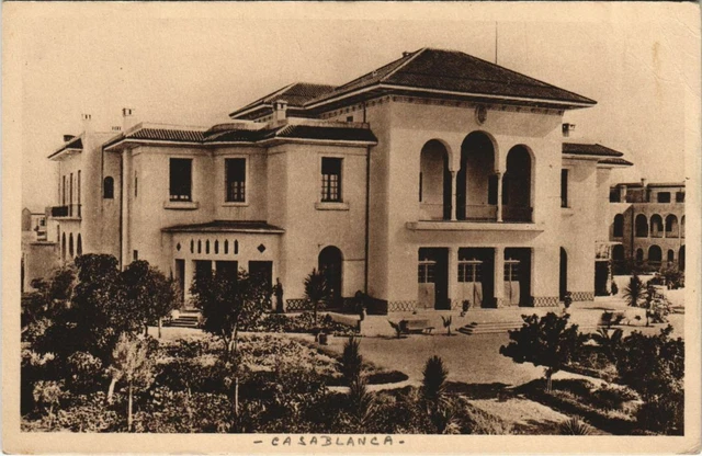 CPA AK CASABLANCA Military Club MOROC (23767)