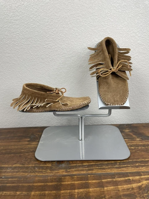 Taos kids unisex brown moccasins EU 20