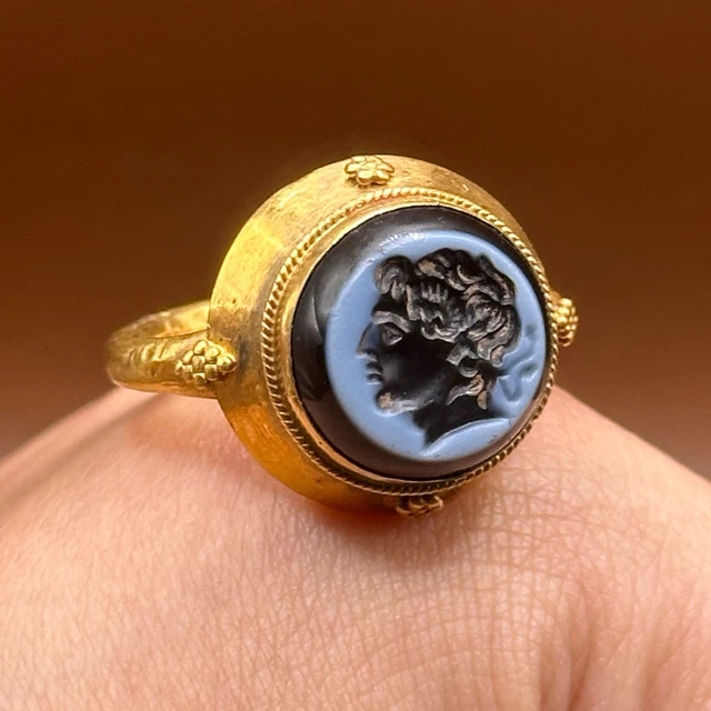 Anillo Romano Erítico Réplica - Réplica De Joyería Antigua REMONEDA