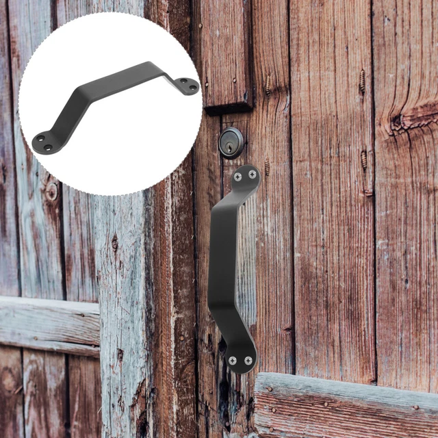 Barn Door Handle Large Rustic Door Pull Handle for Gates Garages Sheds Furniture