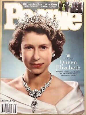 People Magazine - Queen Elizabeth II 1926-2022 - September 2022 - BRAND NEW cv1