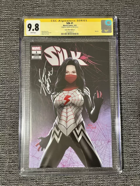 Silk #1 Inhyuk Lee The Comic Mint Exclusive  Variant CGC SS 9.8 With COA 183/300