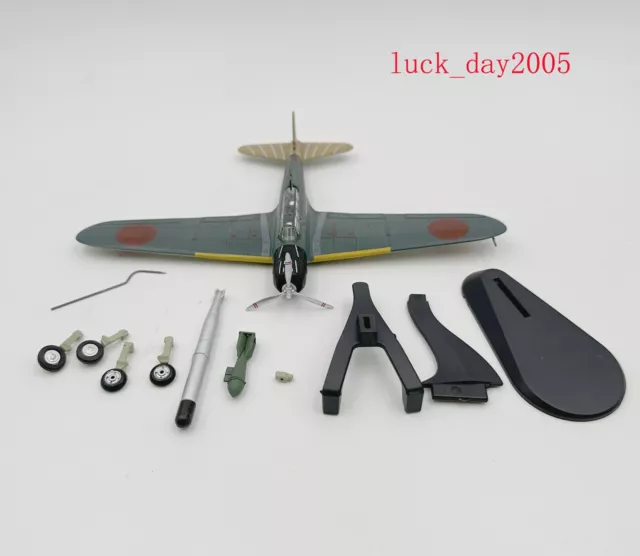 Wltk WWII Japanese Type 97 B5N2 Kate Carrier Torpedo Bomber 1/72 Diecast Model