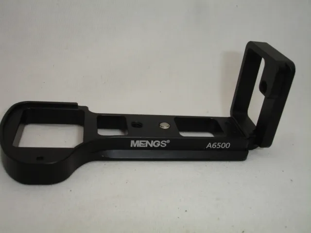 Empuñadura de soporte vertical para placa QR L de liberación rápida para Sony A6500 por MENGS