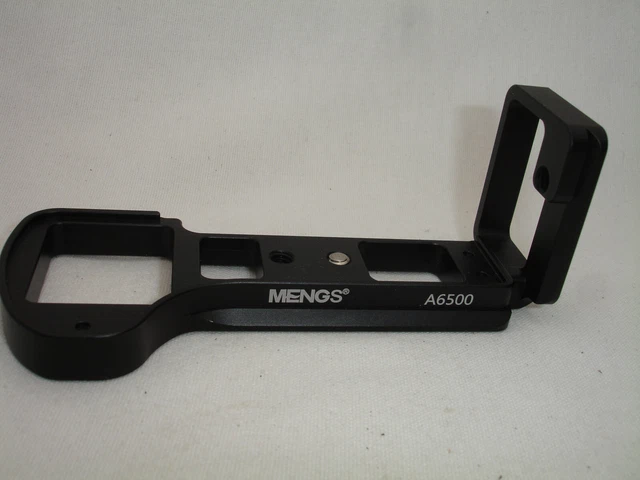 Empuñadura de soporte vertical para placa QR L de liberación rápida para Sony A6500 por MENGS
