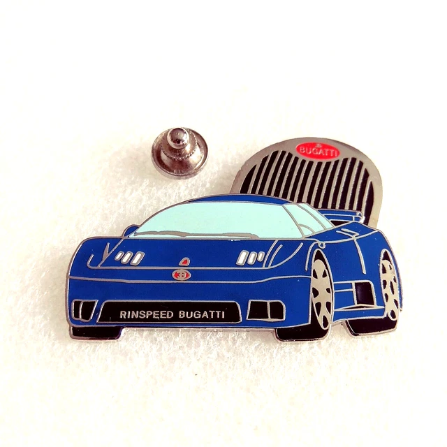 Pin's lapel pin pins AUTOREVE F1 FORMULE 1 BUGATTI 35 Zamac Signé