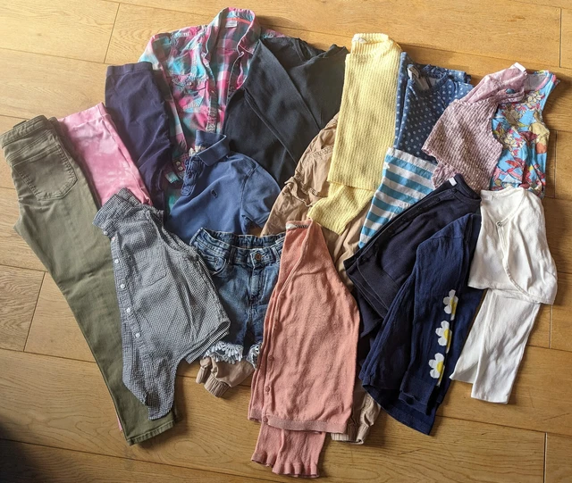 Girls Clothes Bundle 9-12 Years Next Boden M&S Gap H&M Tops Leggings Trousers