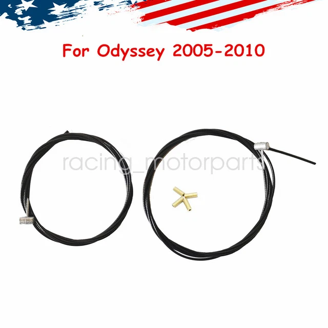 2Pcs Cable REPAIR Fits For 2005-2010 Honda Odyssey Sliding Door Motor L/R SIDE