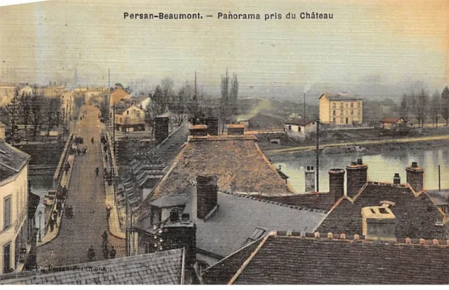 95 - PERSAN BEAUMONT - SAN54896 - Panorama pris du château - En l'état