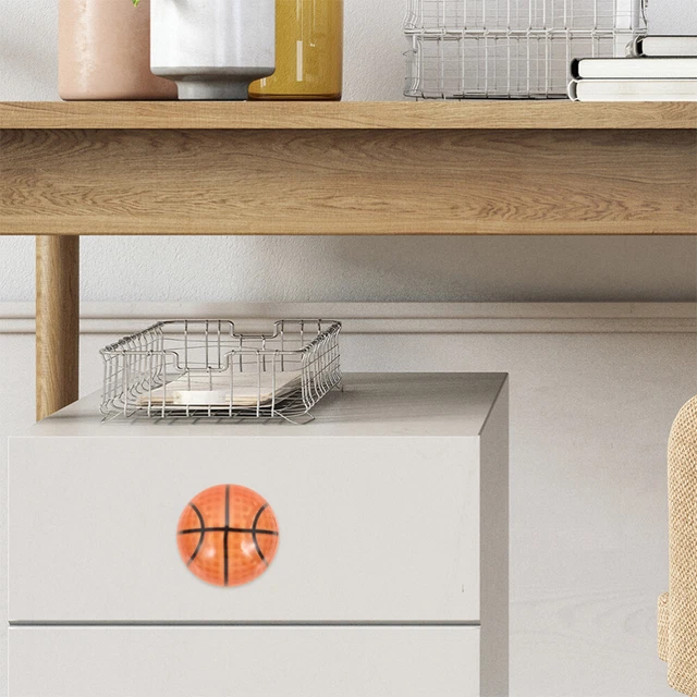 4 Pcs Cabinet Handle Basketball Cartoon Cabinet Door Cabinet Knobs Shoebox 11