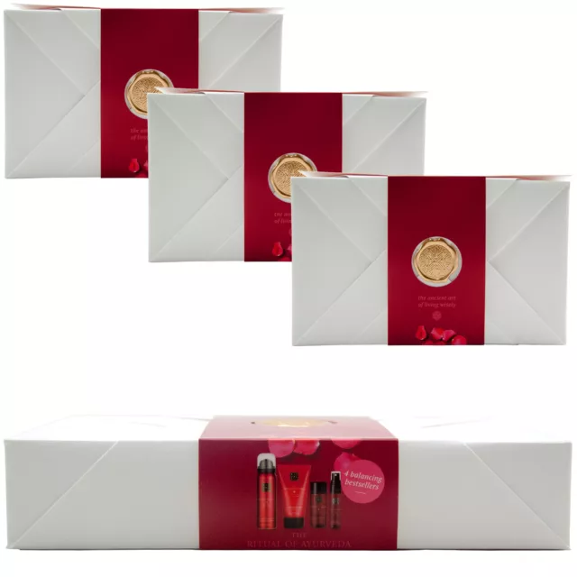 Rituals Rituel De Ayurveda 3 X Set de Cadeau 4-teilig pour Corps & Cheveu