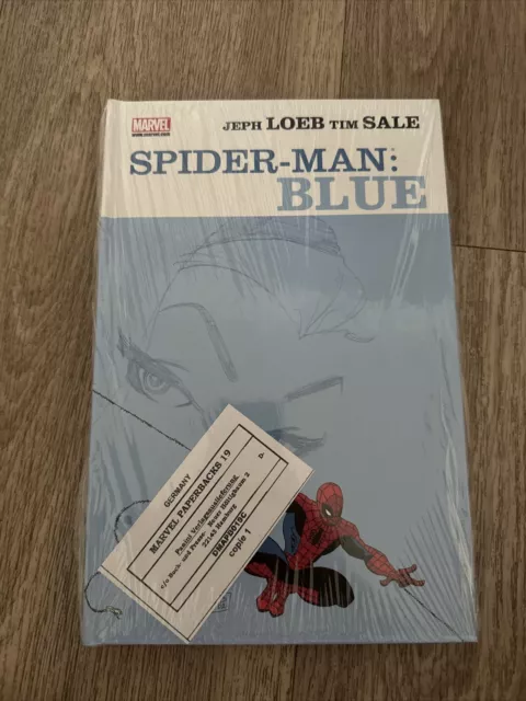 SPIDER-MAN:BLAU deutsch HC Variant-Hardcover lim.222 JEPH LOEB+TIM SALE Blue 1-6