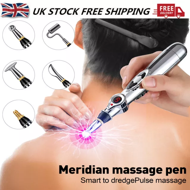 Electronic Acupuncture Massage Pen Smart Pulse Meridian Energy Pen Pain Relief