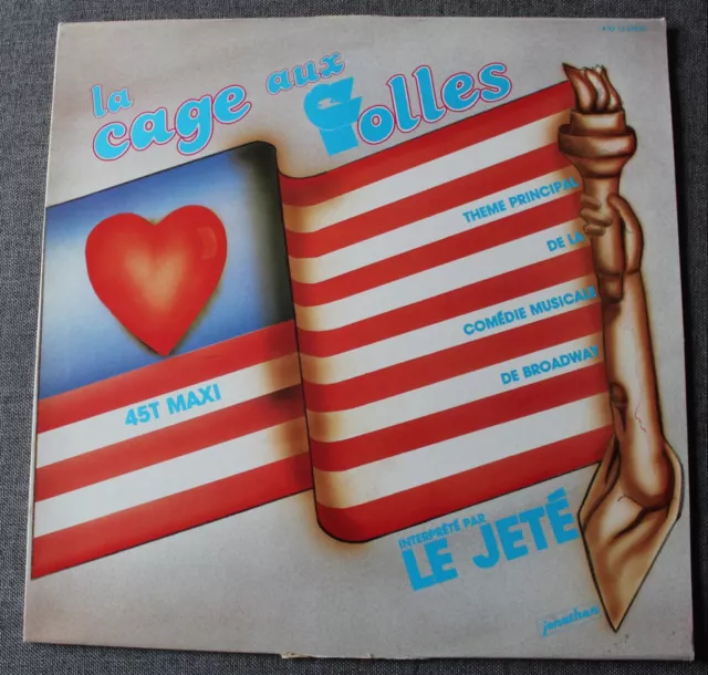 Le Jeté, la cage aux folles (theme de la comedie musicale Broadway), Maxi Vinyl