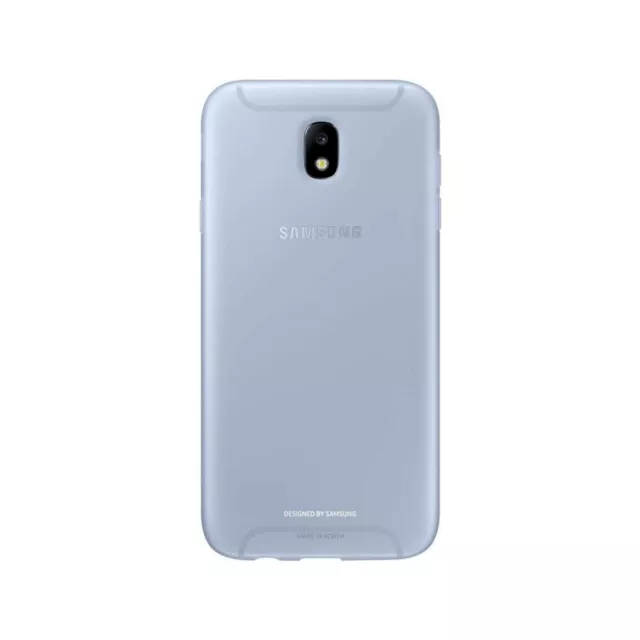 Funda original Samsung Jelly Cover para Samsung Galaxy J7 2017 color azul