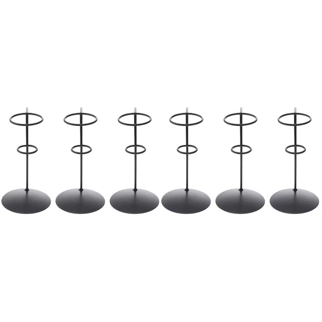 6 Pcs Dessert Display Rack Ice Bakery Indoor Egg Cone Holder for Display Bakery