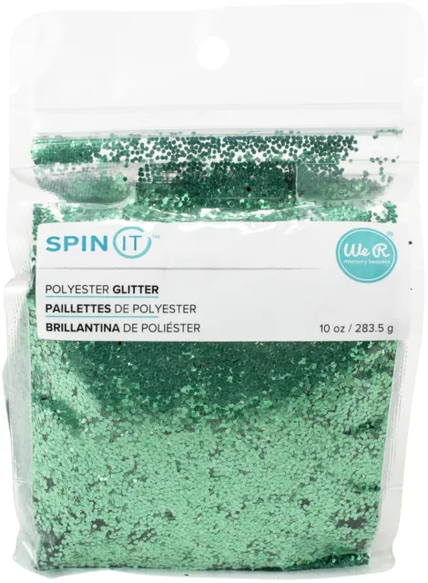 We R Memory Keepers Rotation It Chunky Paillettes 296ml-Green