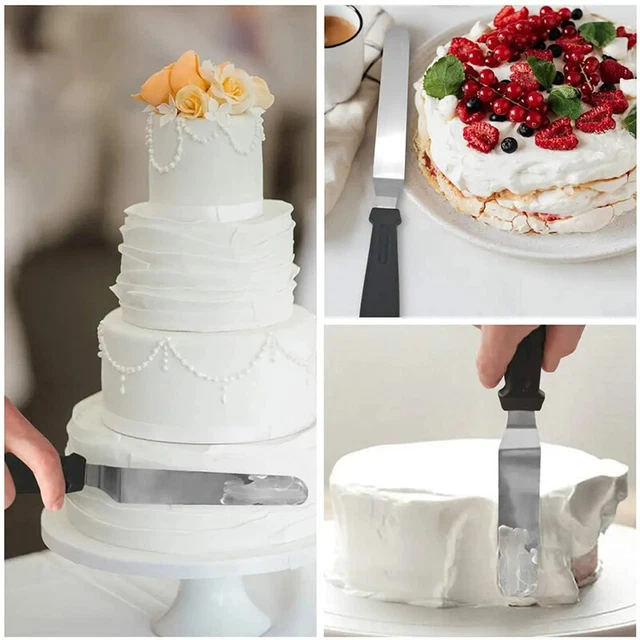 STAINLESS STEEL PASTRY Spatula Cake Cream Icing Spreader Smoothing