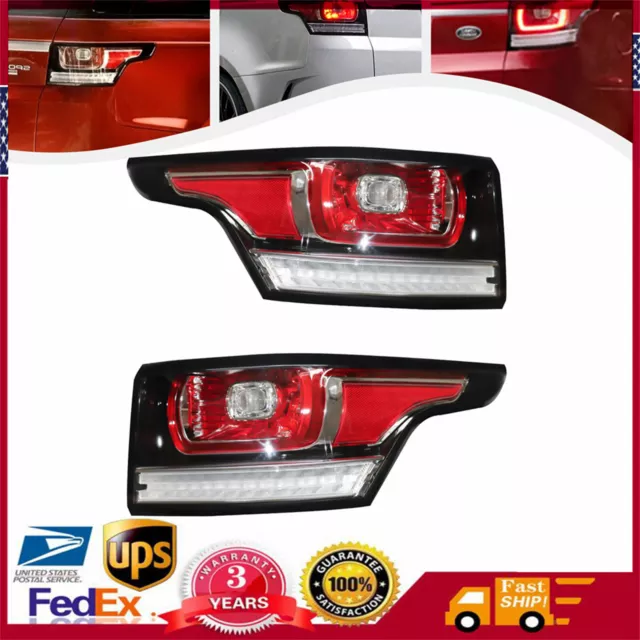 For Land Rover Range Rover Sport 2014-2017 LED Tail Lights Rear Lamp Left& Right