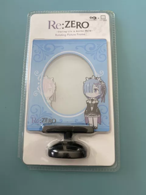 Re:Zero Rem And Ram Rotating Picture Frame Loot Crate Crunchy Roll Exclusive