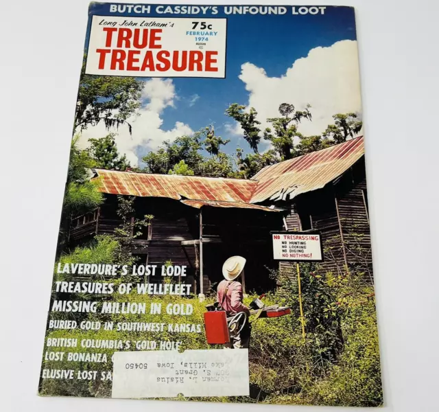 1974 True Treasure Hunting Magazine Metal Detecting Butch Cassidys Unfound Loot