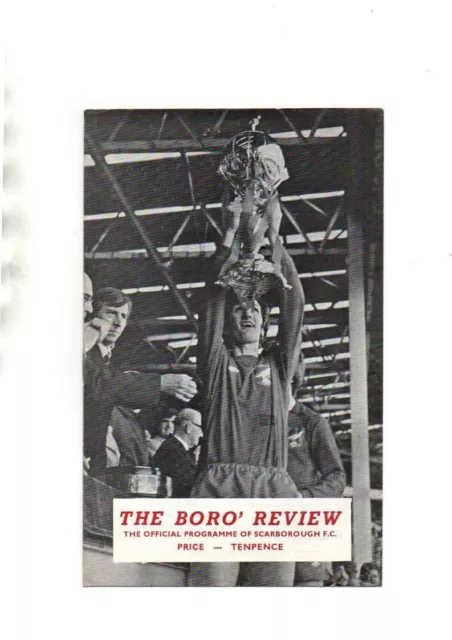 76/77 Scarborough V Runcorn (Northern Premier League)