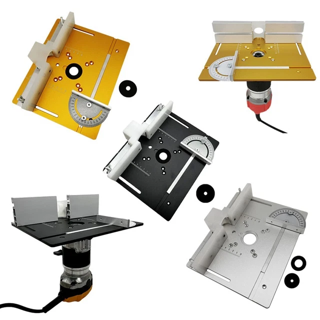 Big Gong Machine Tischeinsatzplatte Routerzubehör Teilersatz 3pcs Kleine Größe