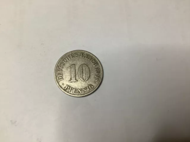 10 Pfennig 1902 J