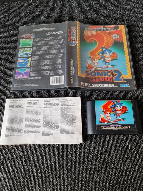 SONIC THE HEDGEHOG 2 - Sega Mega Drive (Manuel endommagé) - Complet ...