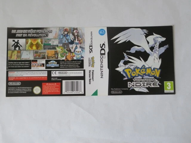 POKEMON VERSION NOIRE DS COMPLET by Click & Collect