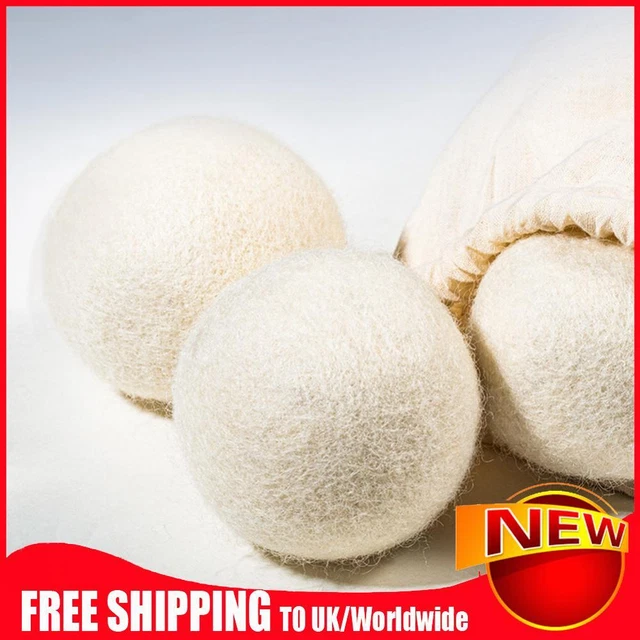 6pcs Cleaning Laundry Balls Reusable 4/7cm Washing Balls for Home Hotel (4cm)