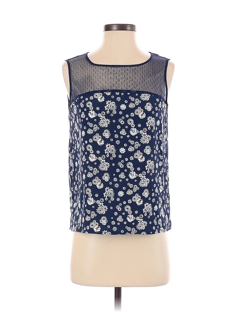 Jason Wu for Target Women Blue Sleeveless Blouse S