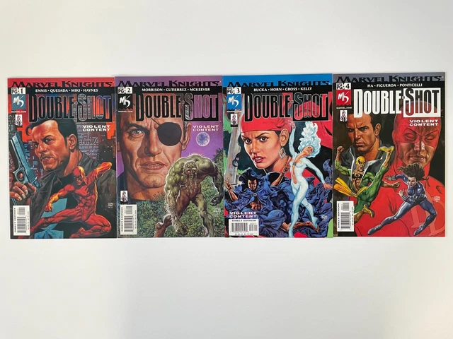 Marvel Knights Double Shot Vol. 1 Numbers 1 to 4 (Full Set) 2002
