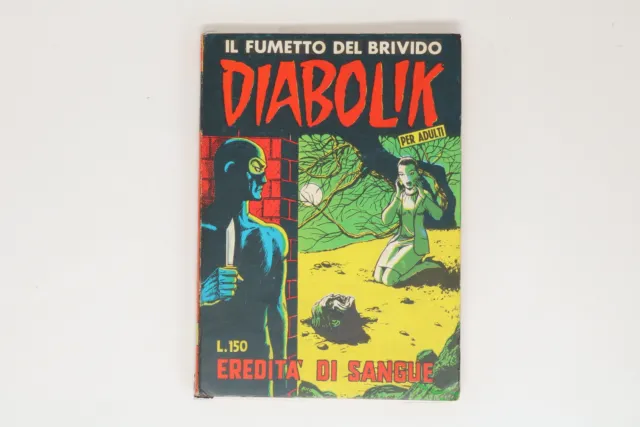 Diabolik Seconda Serie N. 4  Ed.astorina N° 4 1965  [Bk-028A]