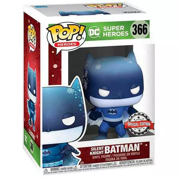 Funko Pop! DC Super Heroes 366 Silent Knight Batman Special Edition 9cm