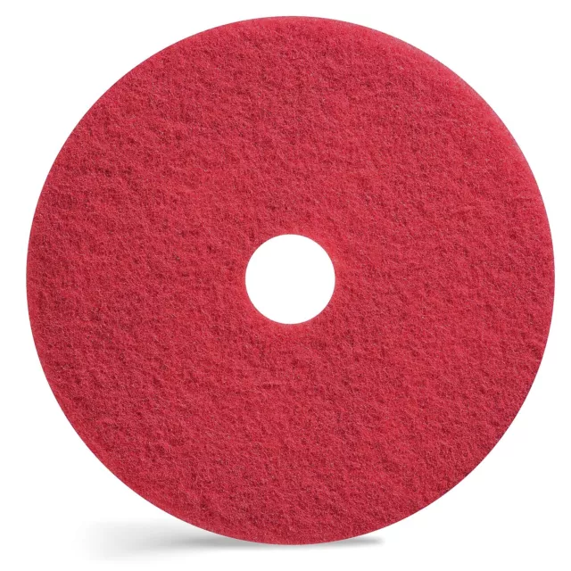 Brighton Red Floor Buffer Pads 20" 5/Ct 663603