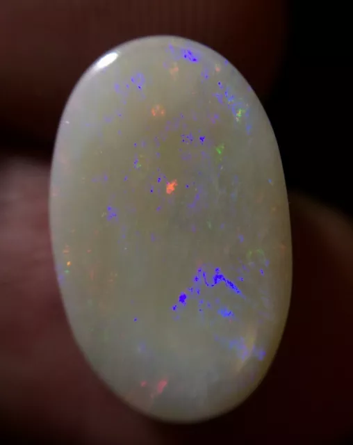 6.35tcw. Australian Mintabie Opal  - Multicolor glow (see video) 3